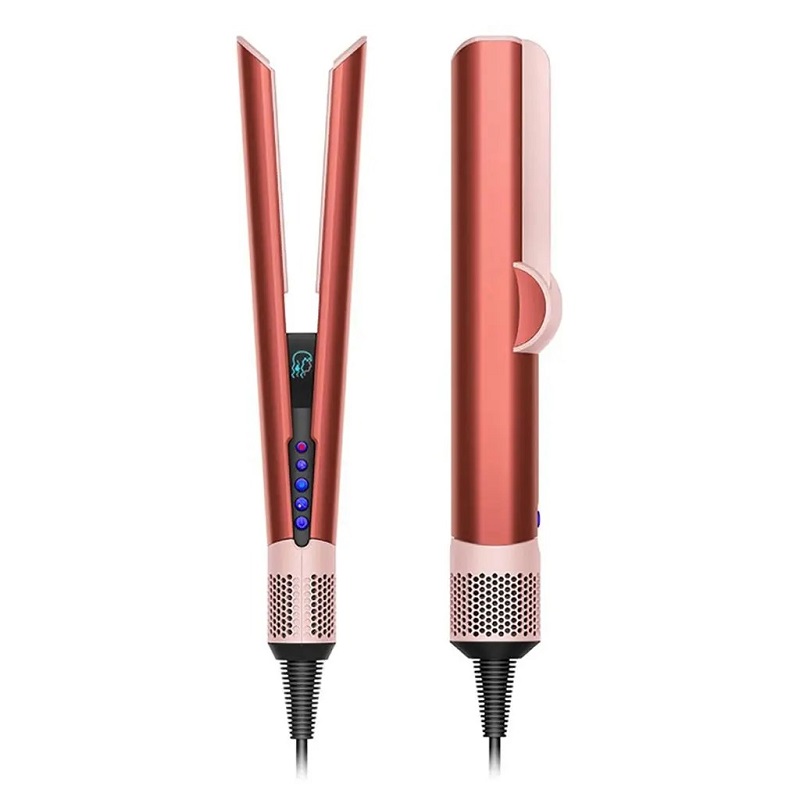 اتو و حالت دهنده ی مو دایسون مدل  Dyson Airstrait HT01 strawberry blush 